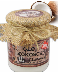 OLEJ KOKOSOWY NIERAFINOWANY 900 ML